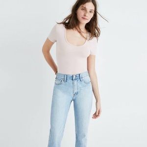 Madewell Cameo Scoop Bodysuit